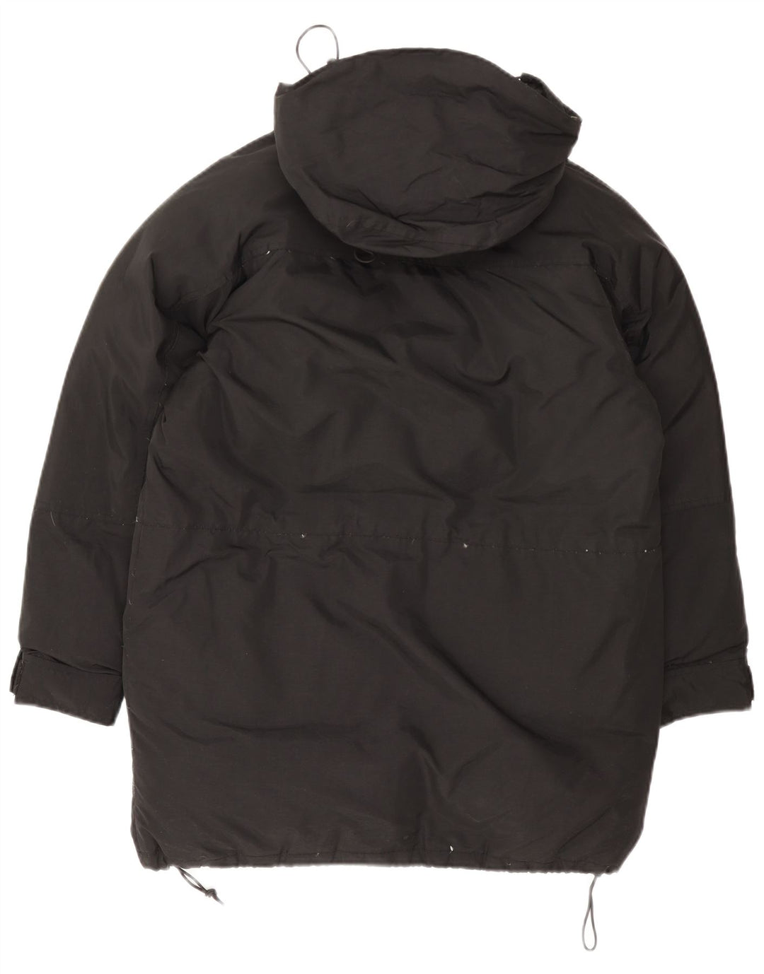 Calvin Klein Womens Hooded Oversized Padded Coat UK 10 Small Black Nylon