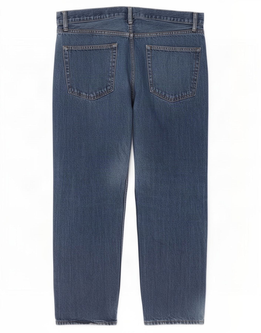 Marks & Spencer Mens Straight Jeans W36 L29 Blue Cotton