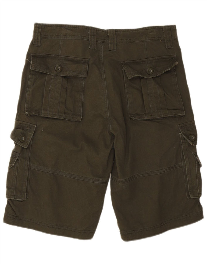 Vintage Mens Cargo Shorts W30 Medium  Khaki Cotton