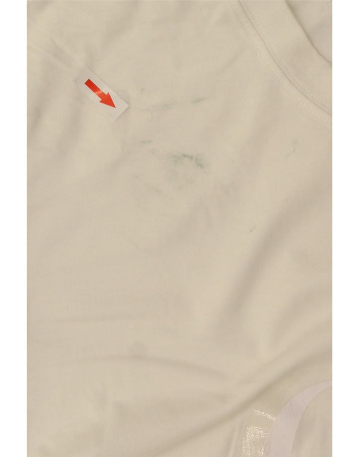 Calvin Klein Jeans Mens Graphic T-Shirt Top XL White