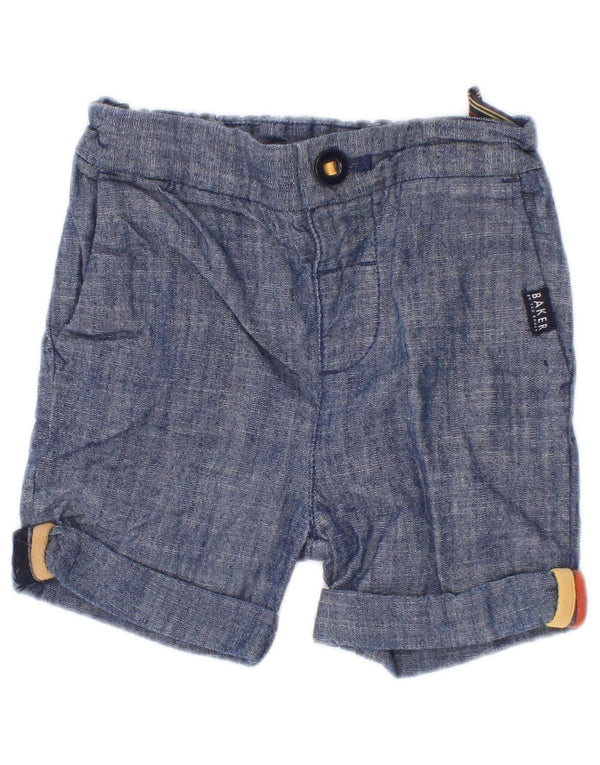 Ted Baker Baby Boys Chino Shorts 3-6 Months W16 Blue Cotton