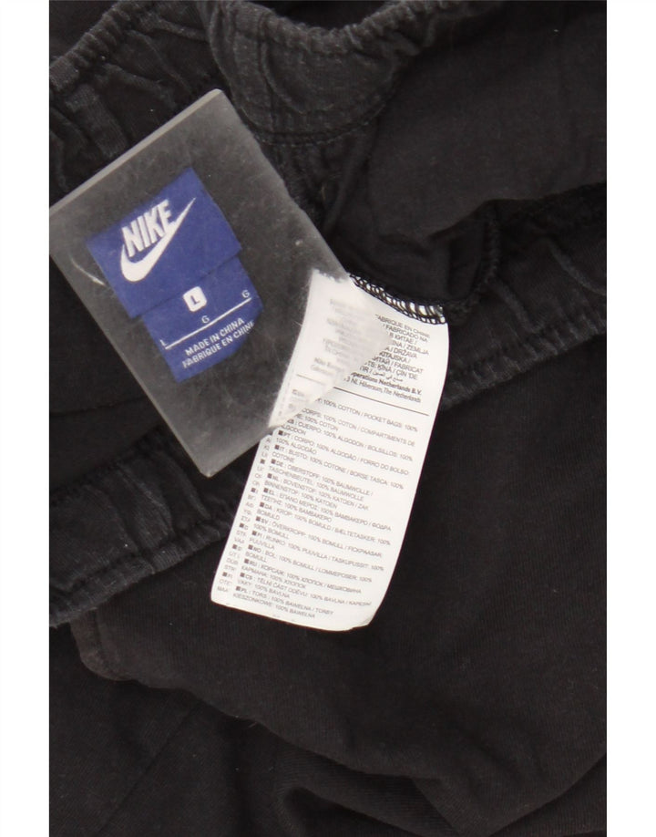 Nike Mens Sport Shorts Large Black Cotton