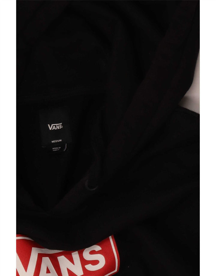 Vans Mens Graphic Hoodie Jumper Medium Black