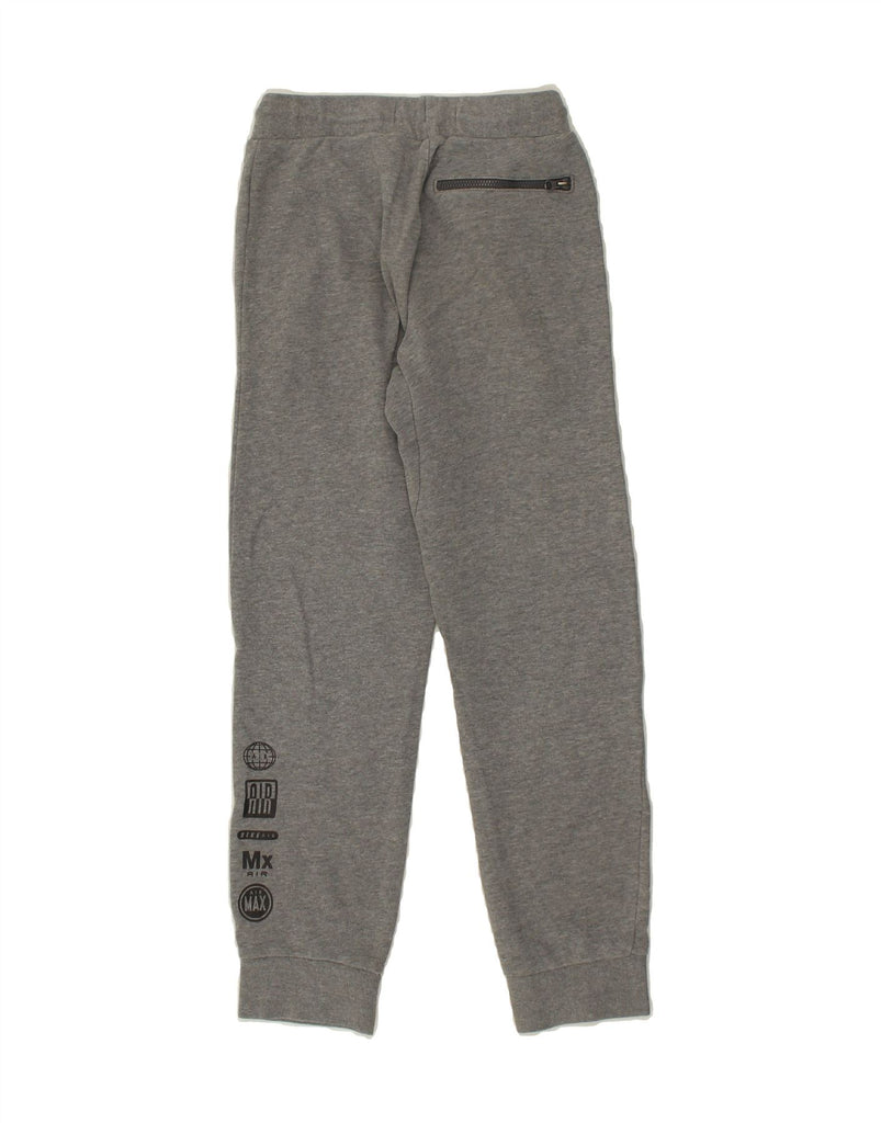 NIKE Boys Graphic Tracksuit Trousers Joggers 10-11 Years Medium Grey | Vintage Nike | Thrift | Second-Hand Nike | Used Clothing | Messina Hembry 