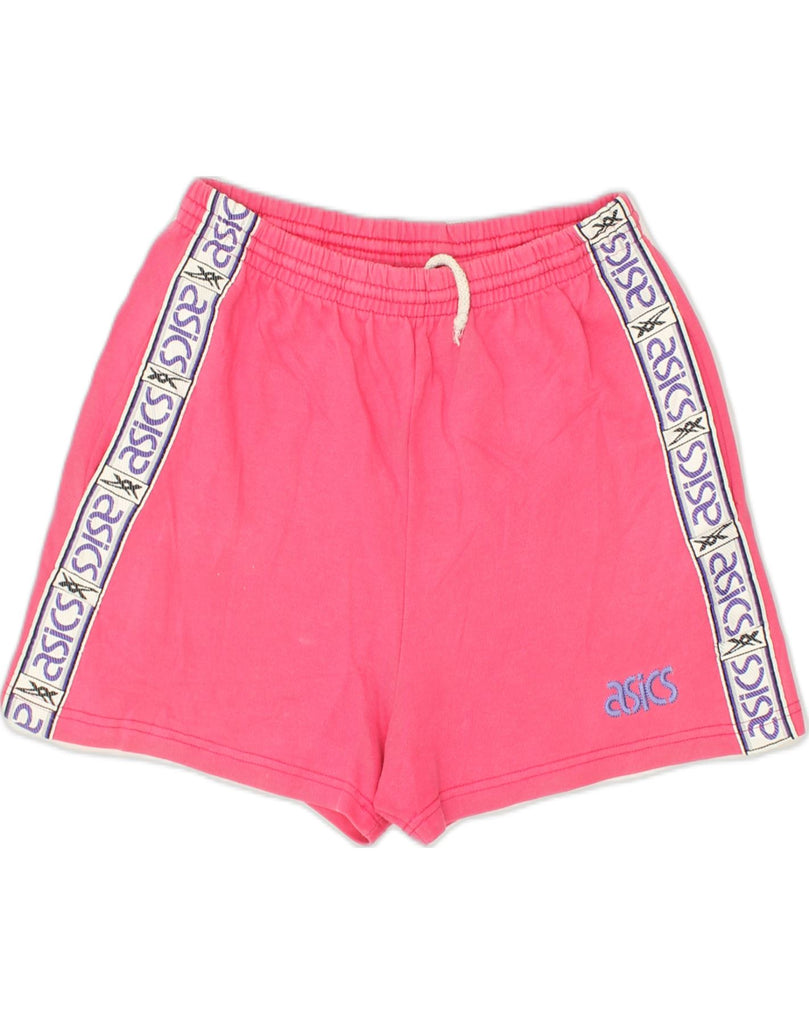 ASICS Womens Sport Shorts UK 12 Medium Pink | Vintage Asics | Thrift | Second-Hand Asics | Used Clothing | Messina Hembry 