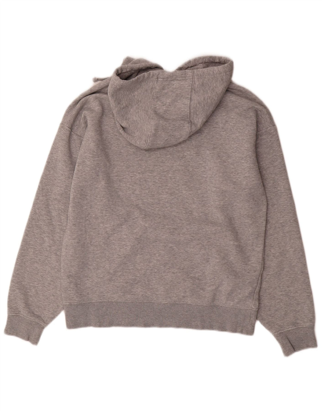 Fila Mens Hoodie Jumper Medium Grey Flecked Cotton