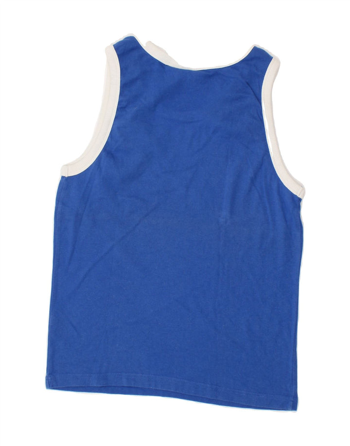 PUMA Boys Graphic Vest Top 11-12 Years Large Blue Vintage Puma and Second-Hand Puma from Messina Hembry 