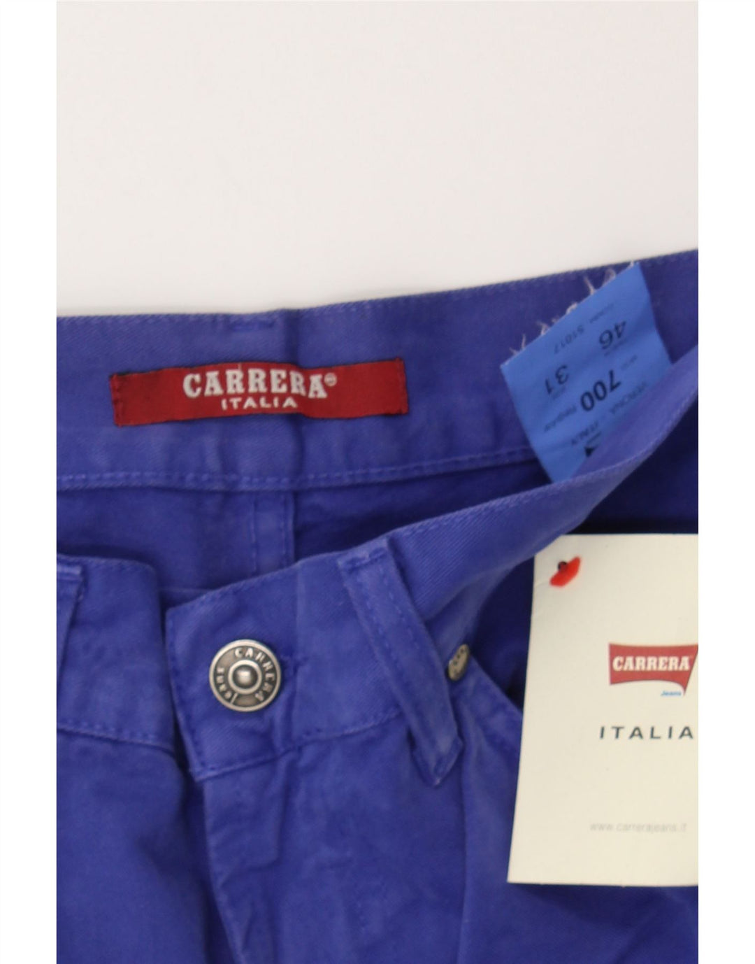 CARRERA Mens 700 Capri Jeans W31 L23 Blue Cotton Vintage Carrera and Second-Hand Carrera from Messina Hembry 