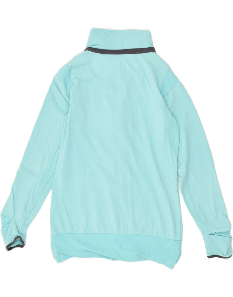 LOTTO Womens Tracksuit Top Jacket UK 10 Small Turquoise Cotton Vintage Lotto and Second-Hand Lotto from Messina Hembry 