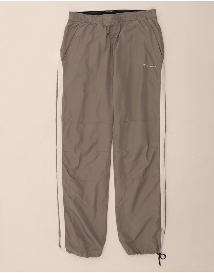 Champion Mens Tracksuit Trousers Large  Grey Colourblock Polyester