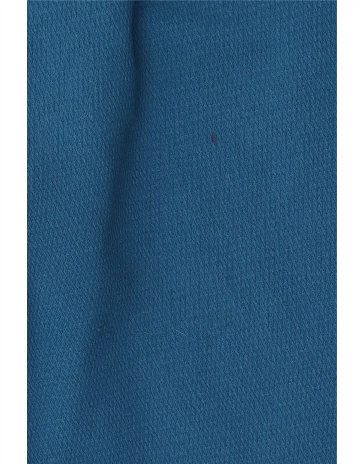 Vintage Womens Hooded Ski Jumpsuit EU 38 Medium  Blue Colourblock