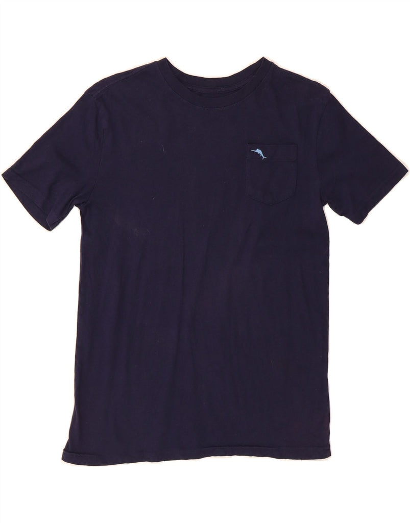 TOMMY BAHAMA Boys T-Shirt Top 13-14 Years XL Navy Blue Vintage Tommy Bahama and Second-Hand Tommy Bahama from Messina Hembry 