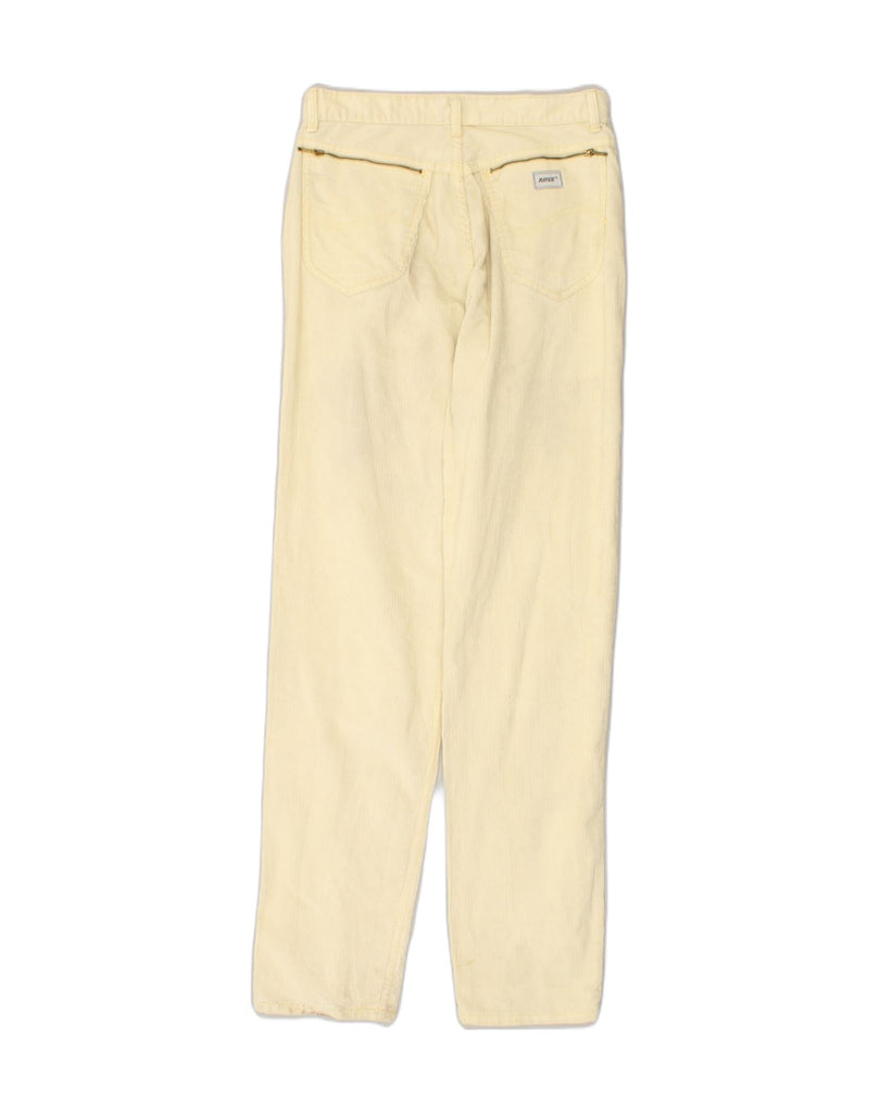 RIFLE Womens Slim Corduroy Trousers W32 L34 Yellow Cotton | Vintage Rifle | Thrift | Second-Hand Rifle | Used Clothing | Messina Hembry 