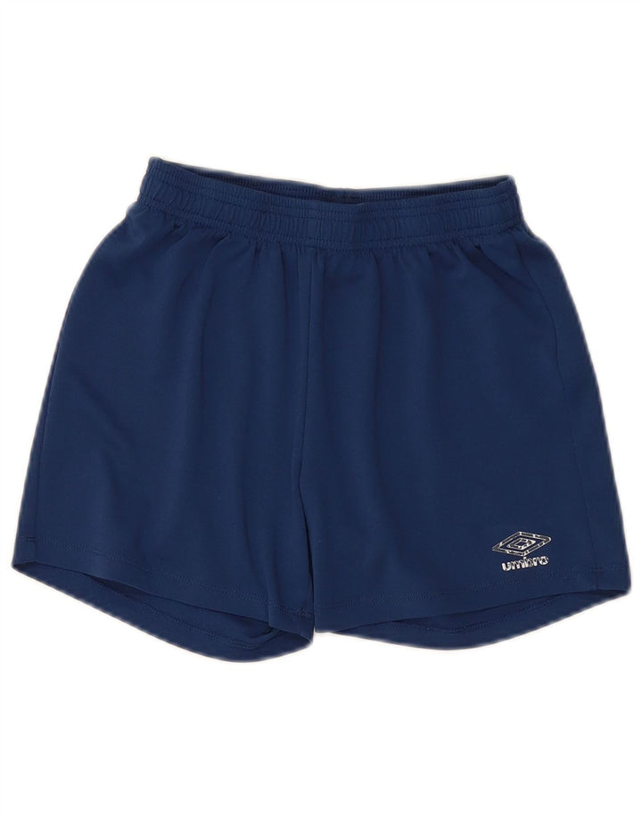 UMBRO Boys Sport Shorts 9-10 Years Medium Navy Blue