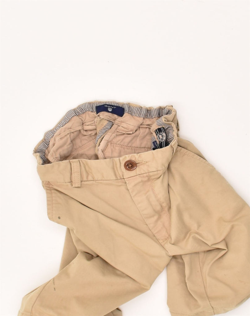 GANT Boys Chino Shorts 7-8 Years W25 Brown Cotton | Vintage Gant | Thrift | Second-Hand Gant | Used Clothing | Messina Hembry 