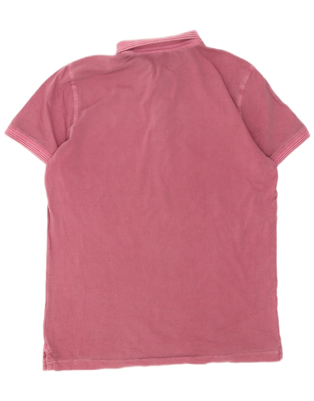 Marlboro Classics Mens Polo Shirt Large Pink Cotton