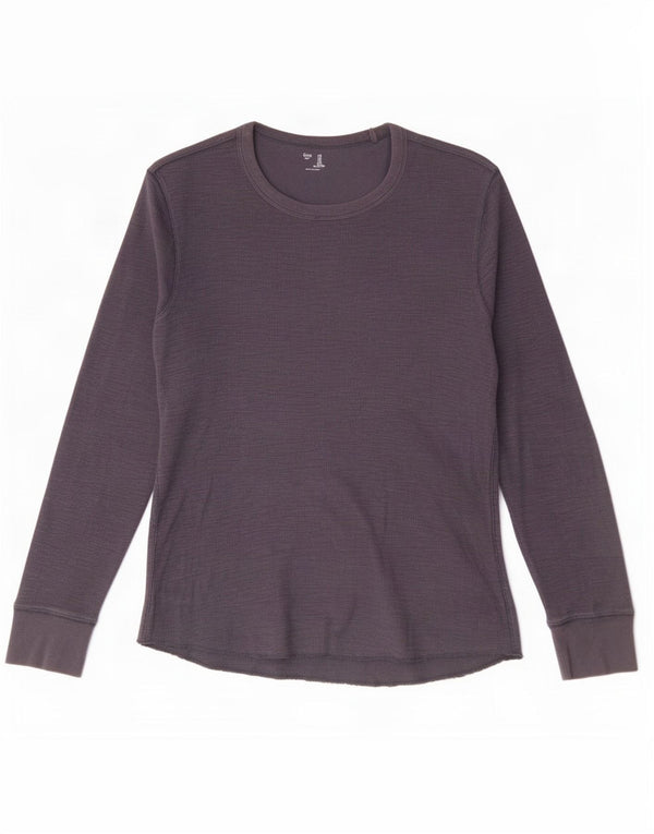 Gap Mens Top Long Sleeve Small Navy Blue