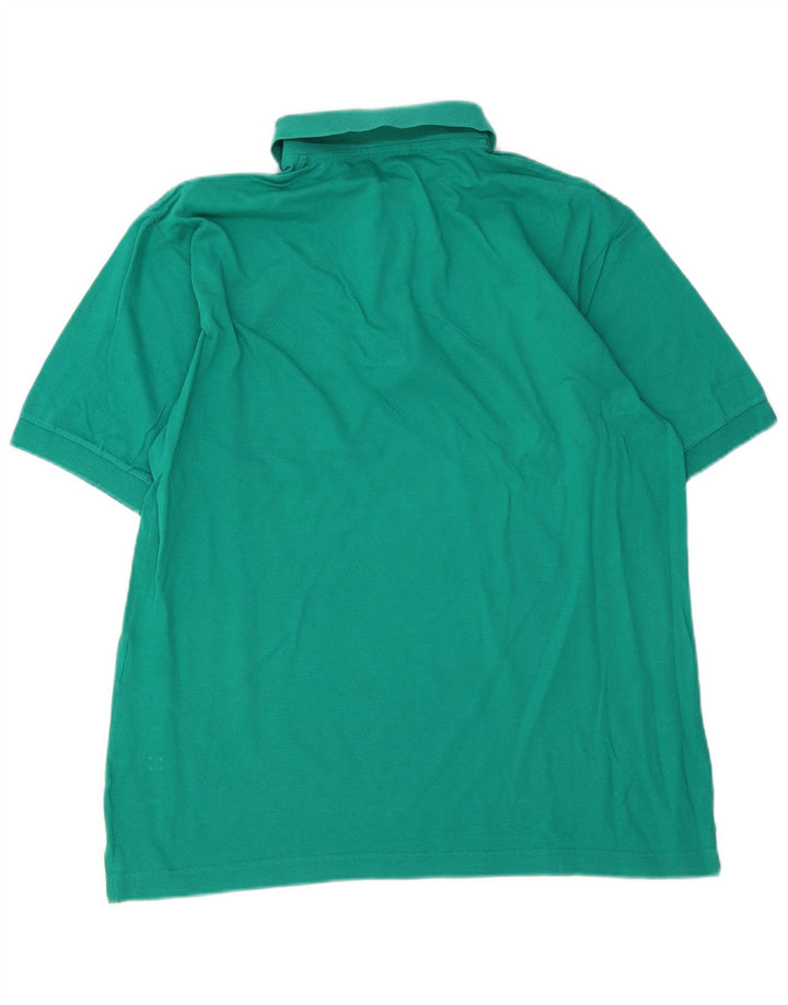 Sergio Tacchini Mens Polo Shirt Medium Green