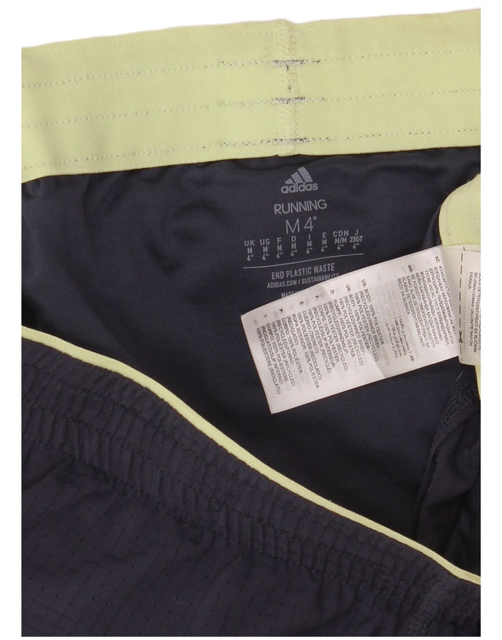 Adidas Womens Aeroready Sport Shorts UK 14 Medium  Navy Blue Polyester