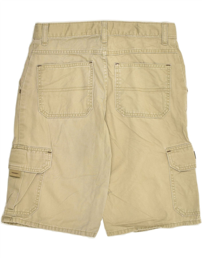 WRANGLER Boys Cargo Shorts 13-14 Years W26 Beige Cotton | Vintage Wrangler | Thrift | Second-Hand Wrangler | Used Clothing | Messina Hembry 