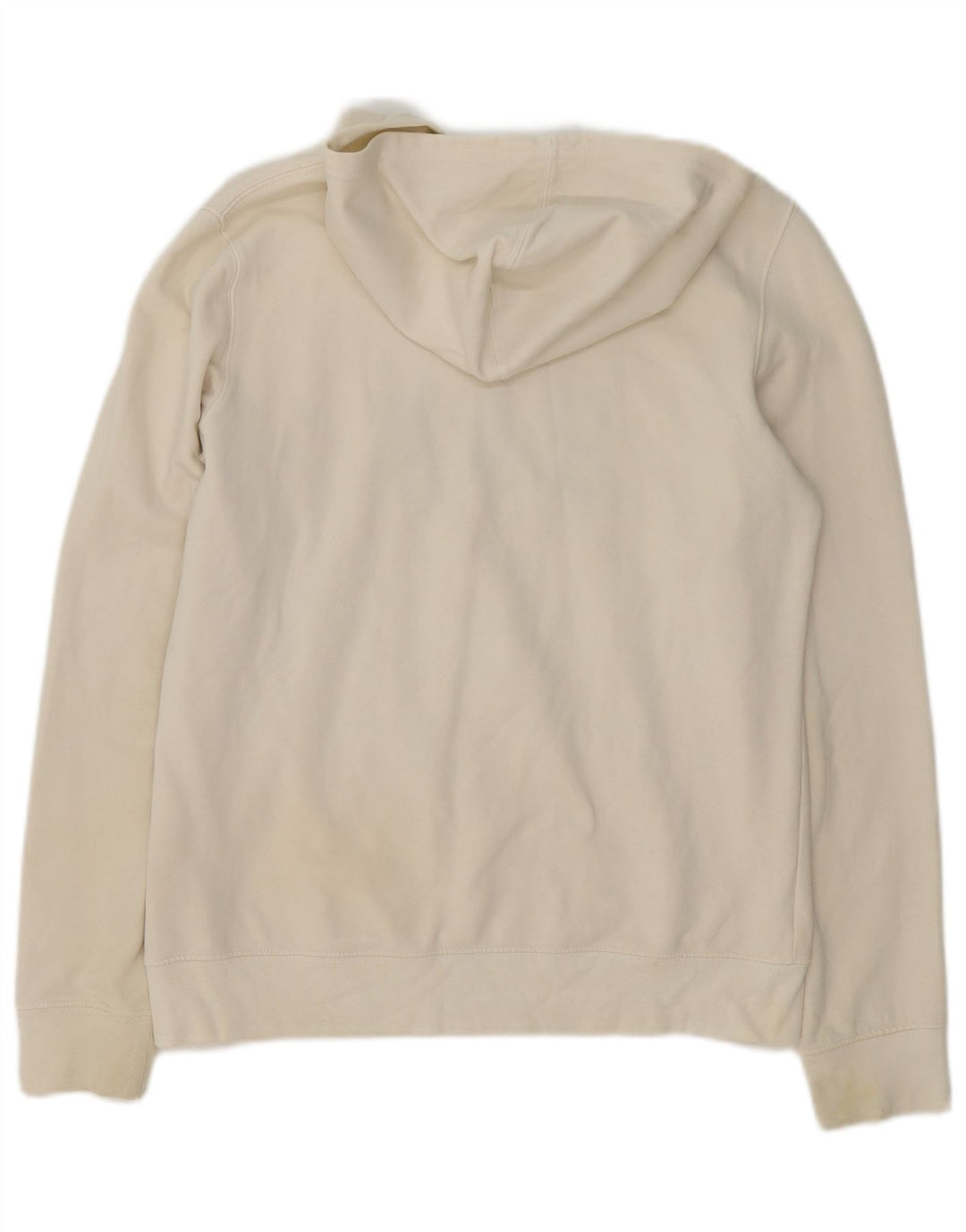 Gap Mens Graphic Hoodie Jumper Medium White Cotton