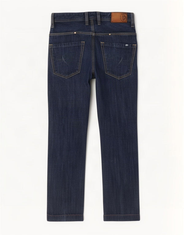 Diesel Mens Straight Jeans W28 L27 Navy Blue Cotton