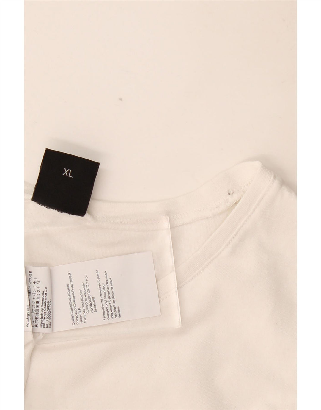 HUGO BOSS Mens T-Shirt Top XL White Cotton
