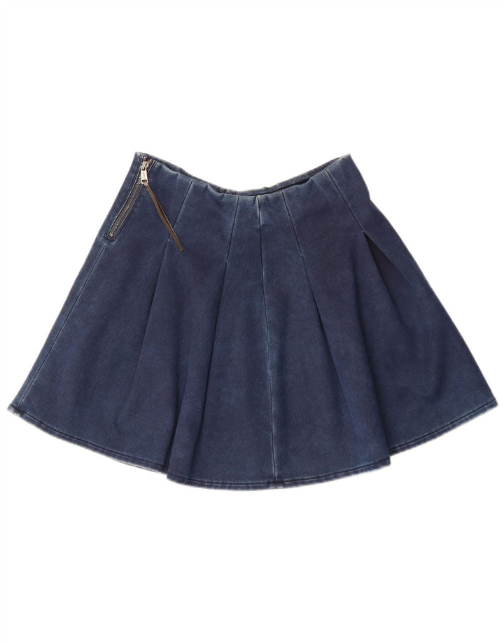 Guess Womens Mini Denim Skirt W28 Medium Navy Blue Cotton