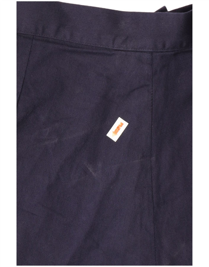 LACOSTE Womens Chino Shorts W34 Large Navy Blue