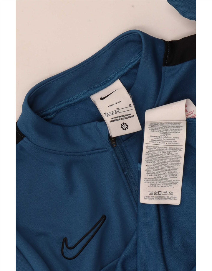 Nike Boys Dri Fit Pullover Tracksuit Top 10-11 Years Medium Blue