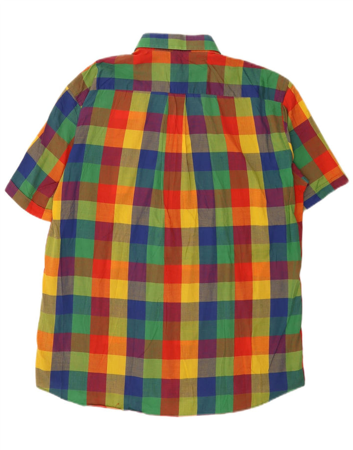 Ungaro Mens Chemises Shirt Size 41 16 Large Multicoloured Check
