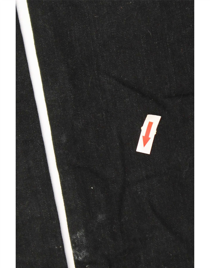 Levi's Mens 514 Straight Jeans W36 L34 Black Cotton