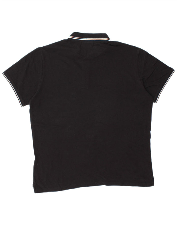Champion Mens Polo Shirt Large Black