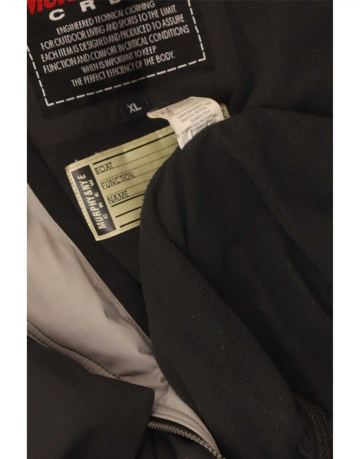 Murphy & Nye Mens Bomber Jacket UK 42 XL Black Polyamide