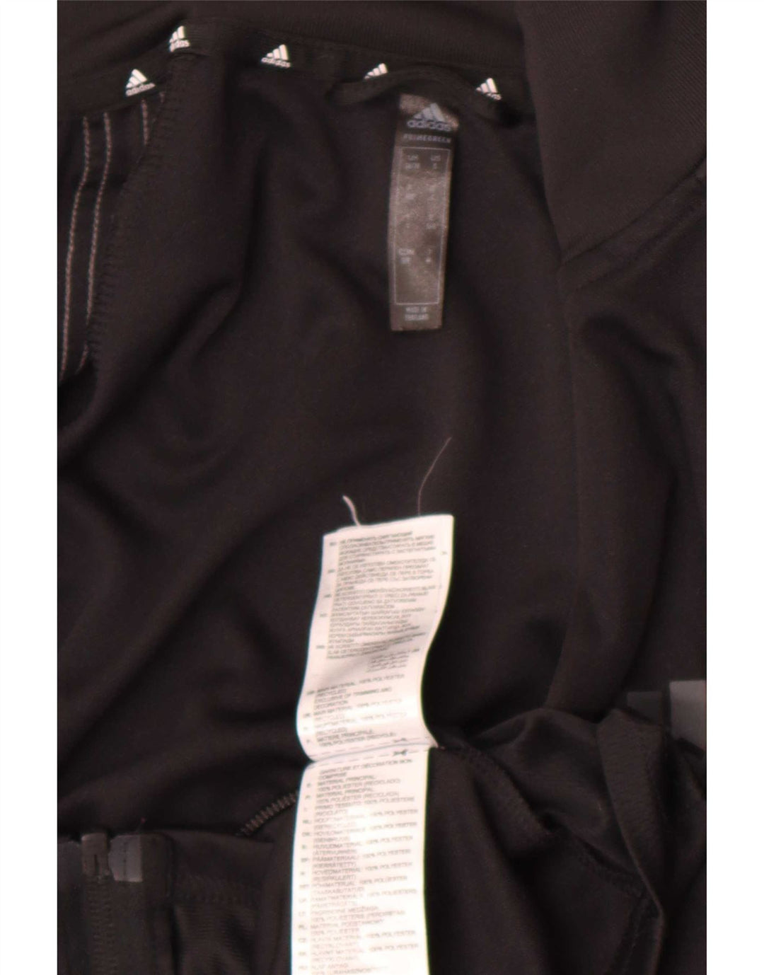 Adidas Mens Aeroready Tracksuit Top Jacket UK 36/38 Small Black Polyester