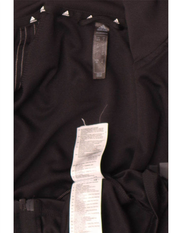 Adidas Mens Aeroready Tracksuit Top Jacket UK 36/38 Small Black Polyester