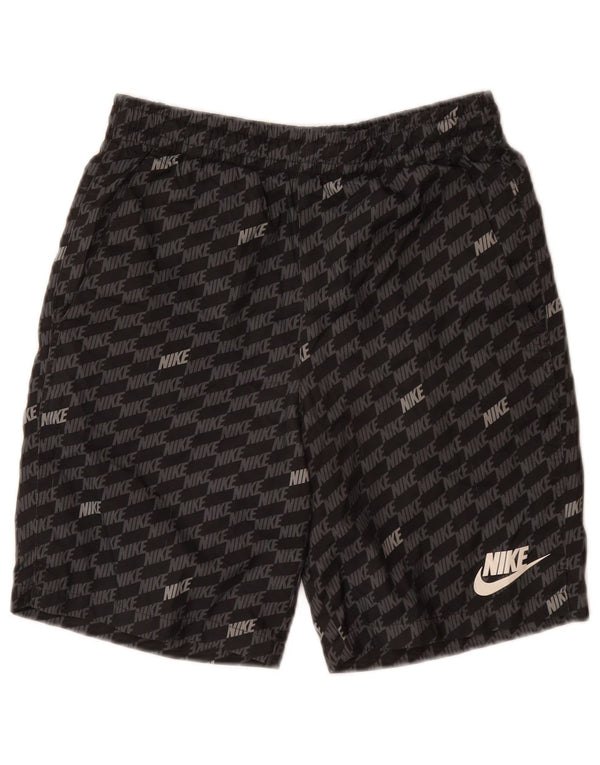 Nike Boys Graphic Swimming Shorts 12-13 Years Large Grey Polyester