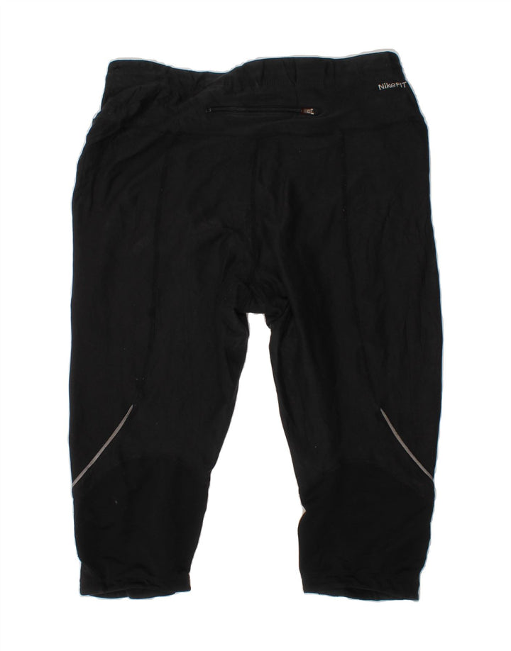 NIKE Girls Fit Dry Bermuda Sport Shorts 8-9 Years Medium  Black Polyester Vintage Nike and Second-Hand Nike from Messina Hembry 