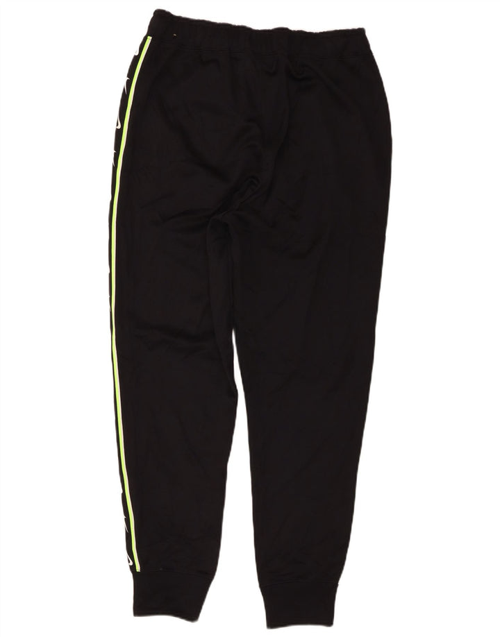 Nike Mens Graphic Tracksuit Trousers Joggers Small Black Polyester