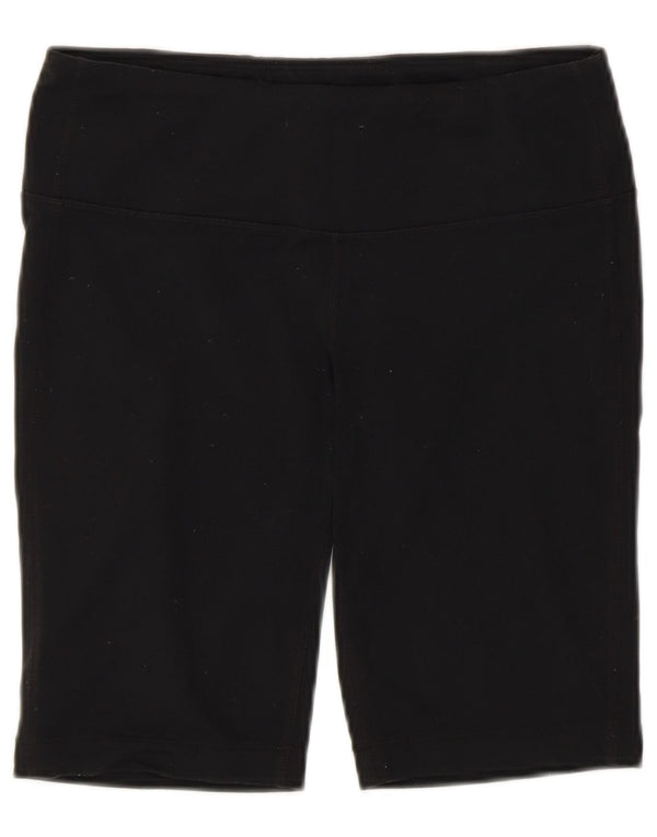 ATHLETA Womens Sport Shorts UK 8 Small Black Polyester