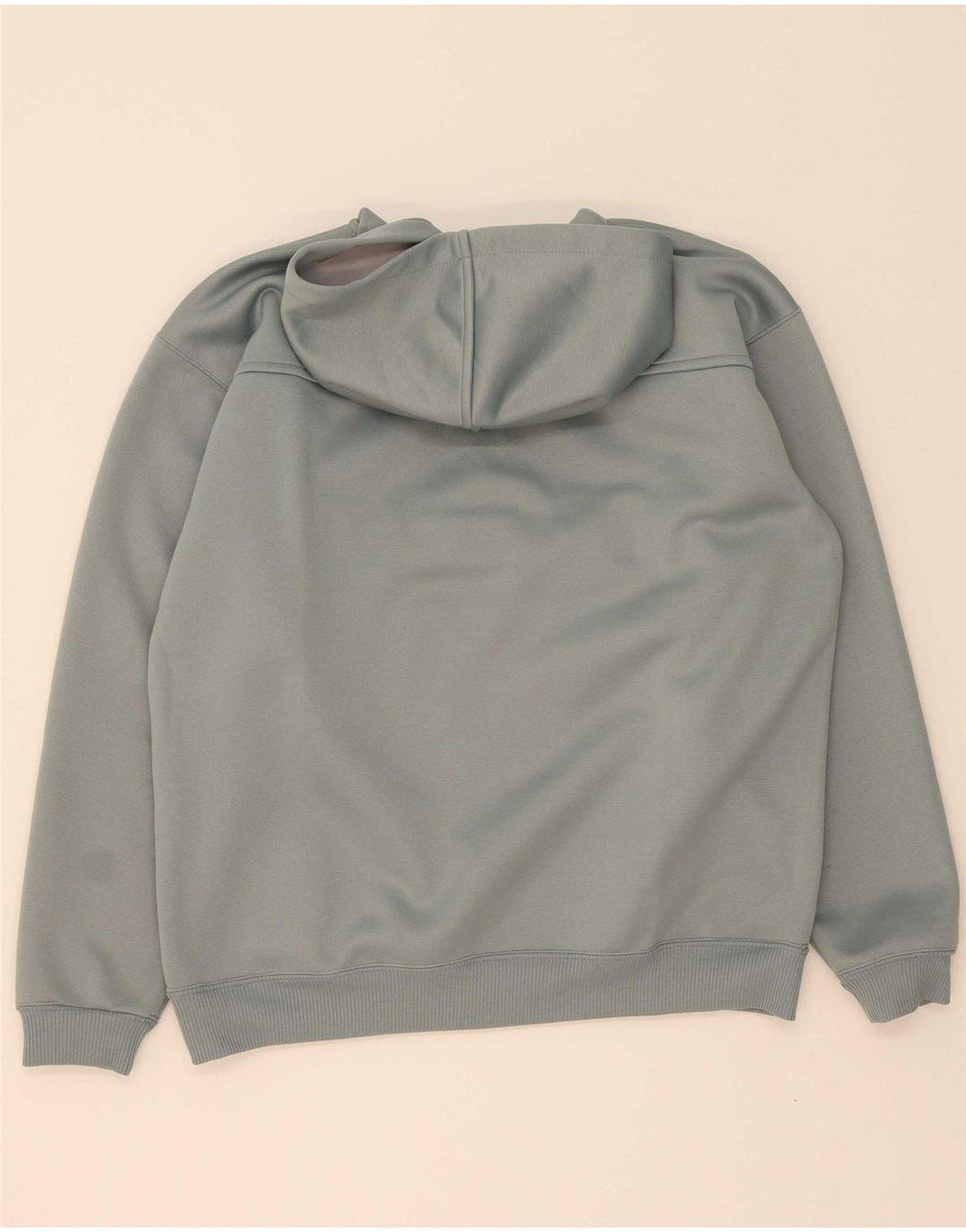 LEVI'S Mens Zip Neck Hoodie Jumper Medium Grey Polyester