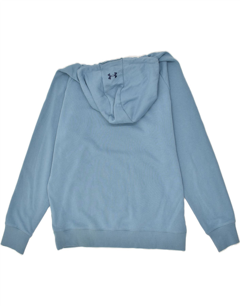 UNDER ARMOUR Mens Hoodie Jumper XL Blue Cotton | Vintage Under Armour | Thrift | Second-Hand Under Armour | Used Clothing | Messina Hembry 