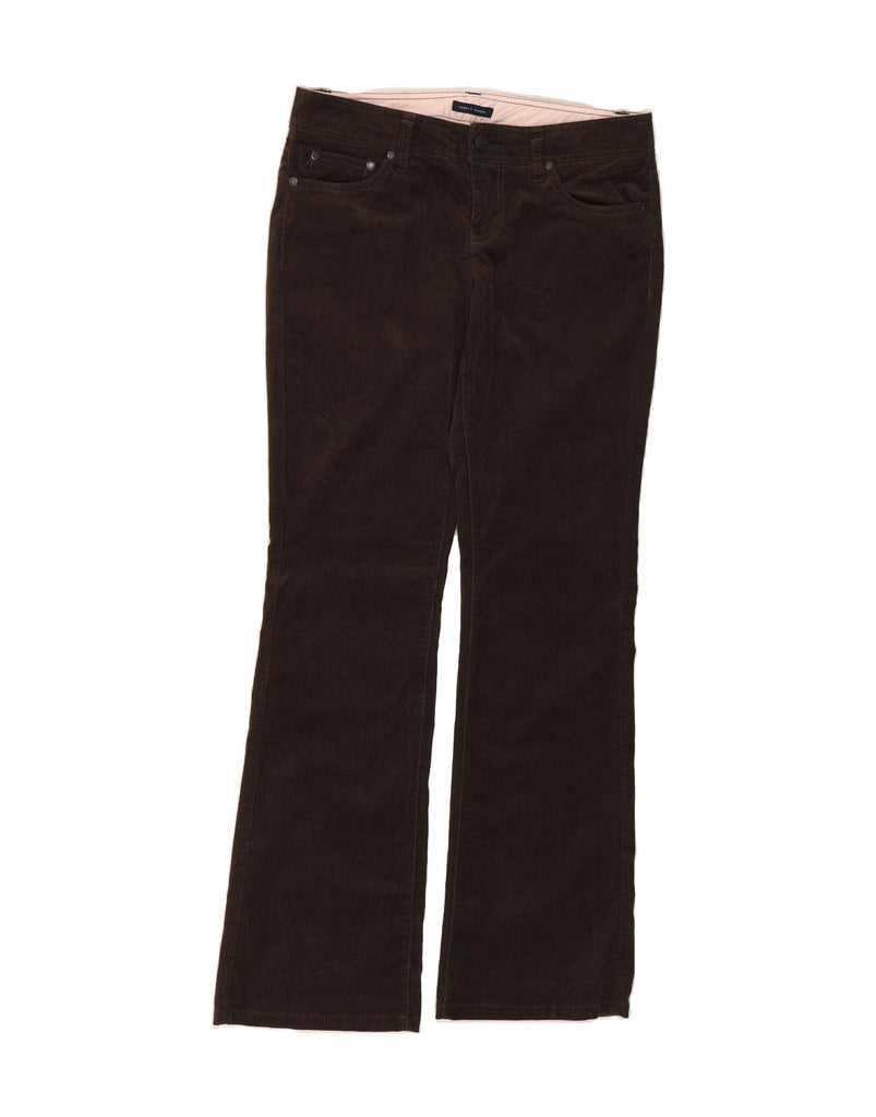 TOMMY HILFIGER Womens Bootcut Corduroy Trousers US 4 Small W30 L30 Brown Vintage Tommy Hilfiger and Second-Hand Tommy Hilfiger from Messina Hembry 