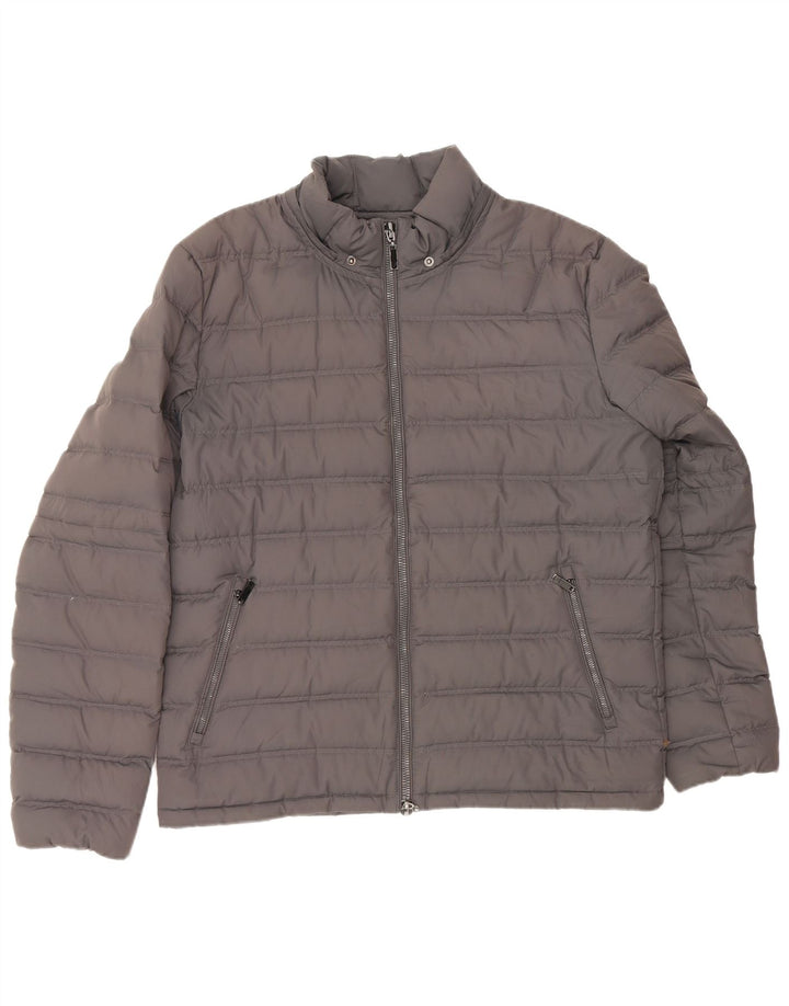 Fila Mens Padded Jacket UK 42 XL Grey Polyester
