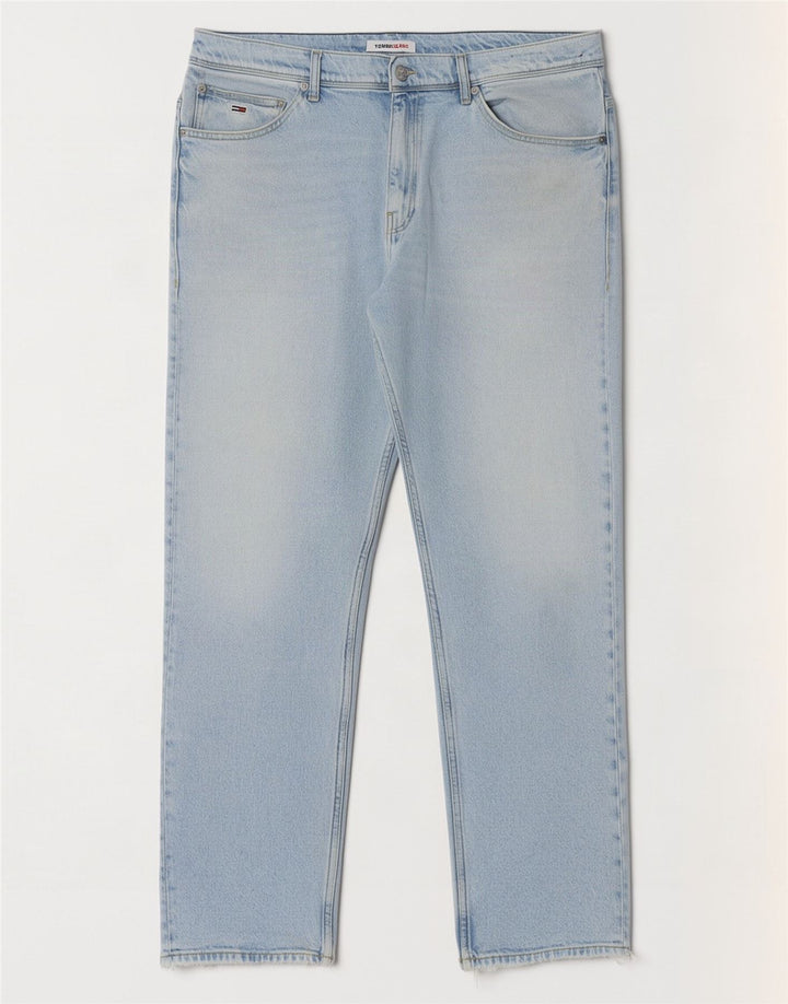 Tommy Hilfiger Mens Straight Jeans W38 L30 Blue