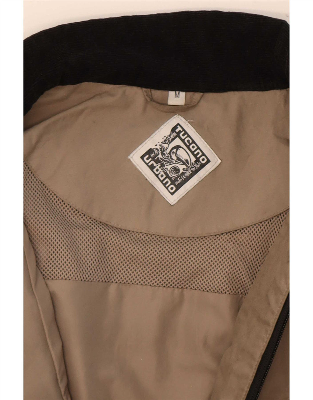 Tucano Urbano Mens Utility Jacket UK 38 Medium Beige Polyester