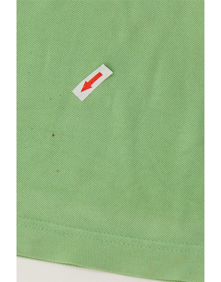 Kappa Mens Polo Shirt Medium Green Cotton