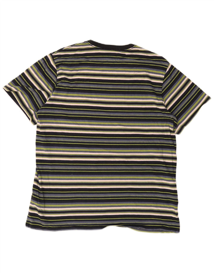 LEVI'S Mens Standard T-Shirt Top XL Multicoloured Striped Cotton
