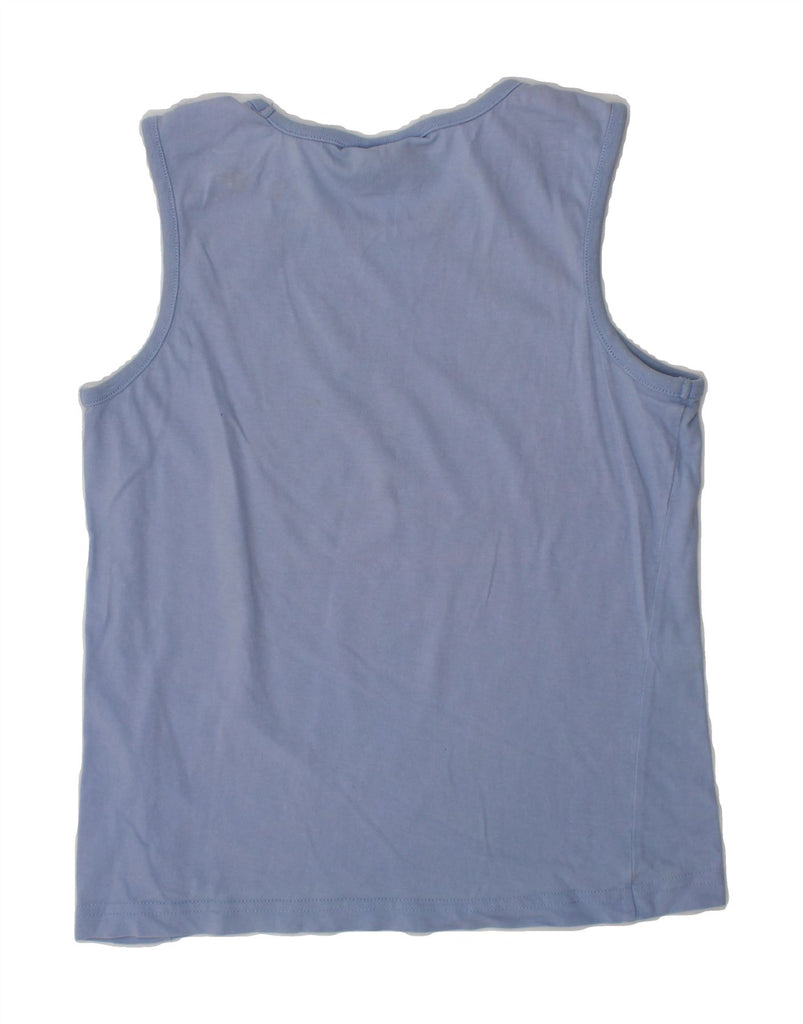 PUMA Girls Graphic Vest Top 11-12 Years Large Blue Vintage Puma and Second-Hand Puma from Messina Hembry 