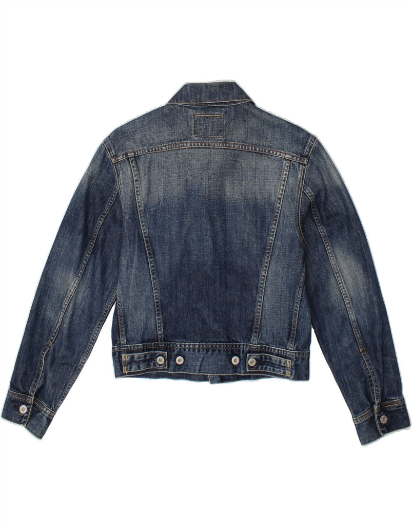 BIG STAR Womens Denim Jacket UK 14 Medium Blue Cotton Vintage Big Star and Second-Hand Big Star from Messina Hembry 